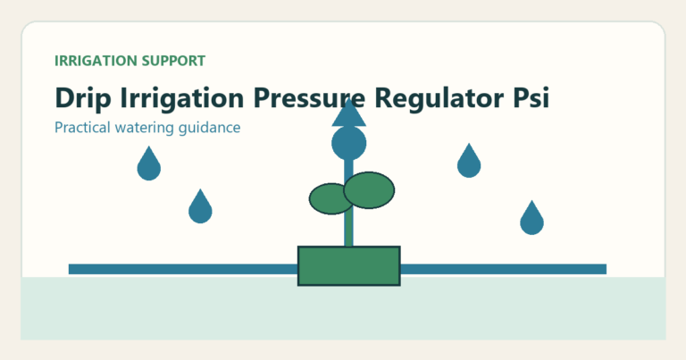 Simple irrigation illustration for drip irrigation pressure regulator guide psi types installation