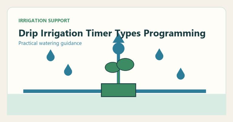 Simple irrigation illustration for drip irrigation timer guide types programming best picks