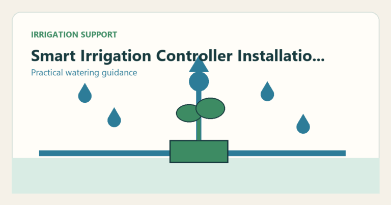 Simple irrigation illustration for smart irrigation controller installation complete diy guide