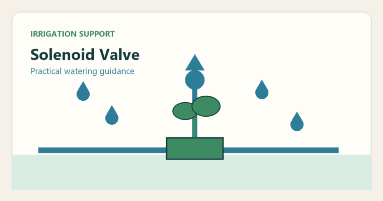 Simple irrigation illustration for solenoid valve complete guide